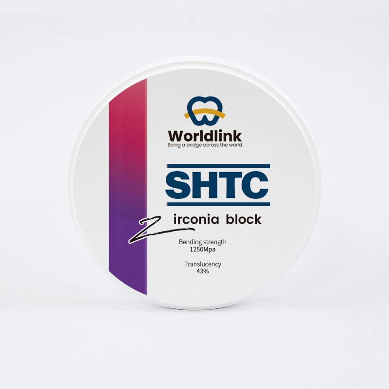

SHT Preshade Zirconia Block Vita 16 Colors All Indications Compatible CAD/CAM Milling System Technician Material