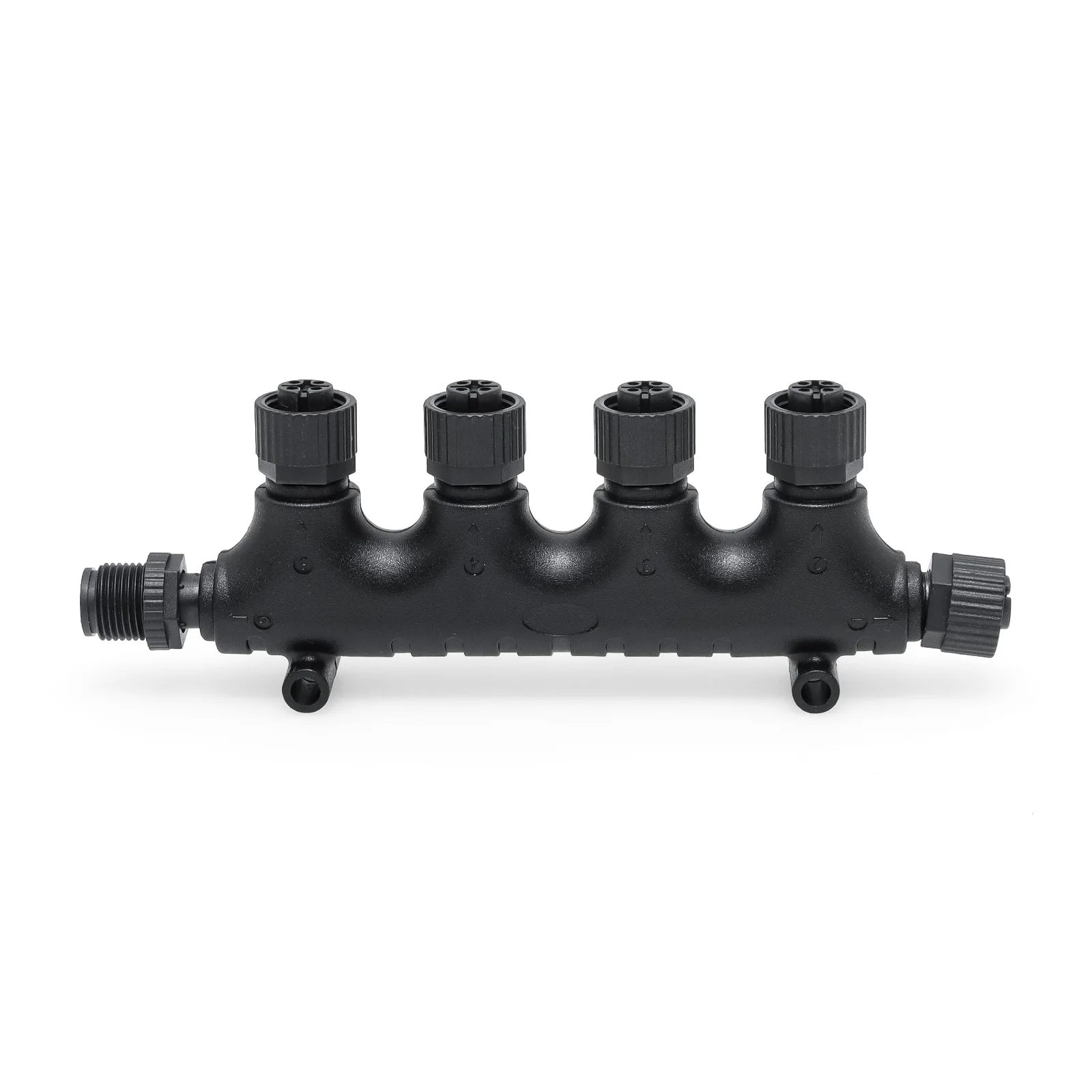 New Waterproof NMEA2000 6 Port Ships Connector T-type Connectors for Marine Yacht  for Lowrance Networks Boat Accessories