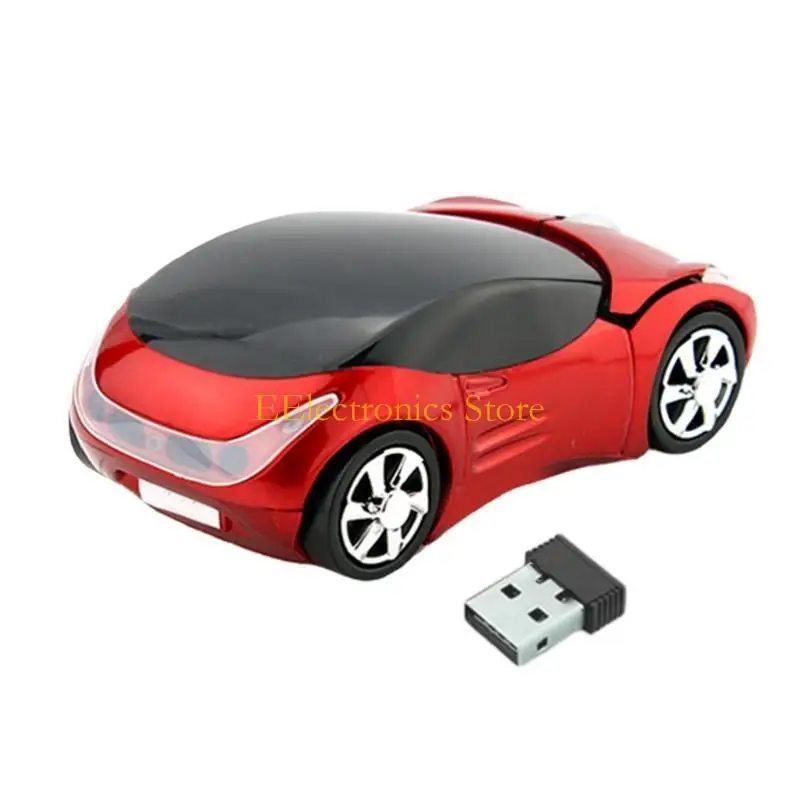 

B03C 1PC Wireless Gaming Mouse Car Shaped Design Mice Electronics Accessories 2.4G