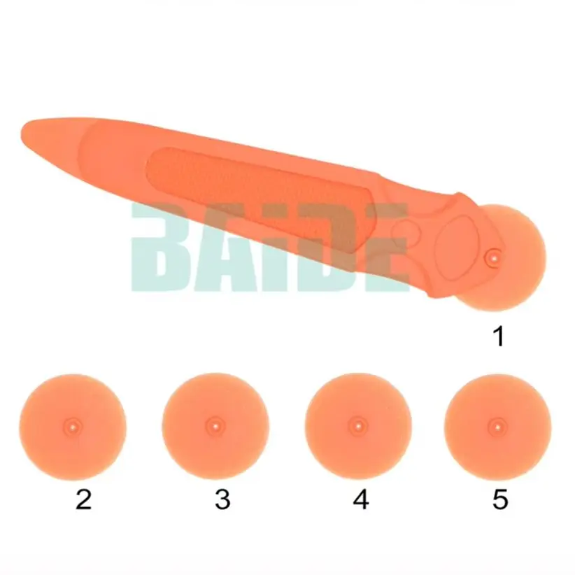 Orange Black Plastic Wheel Separater Roller Tool for Separate Between LCD Touch Screen and Housing 200set/lot