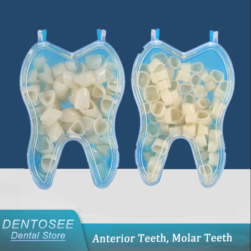 

Temporary Crowns Kit for Molar/Posterior - Resin Dental Teeth Repair & Missing Tooth Replacement