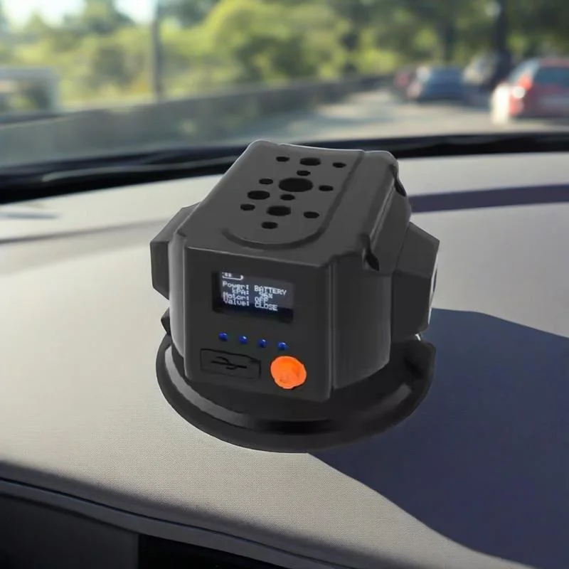 3inch Round car electric suction cup shooting bracket vacuum action camera car internal and external fixed suction cup bracket