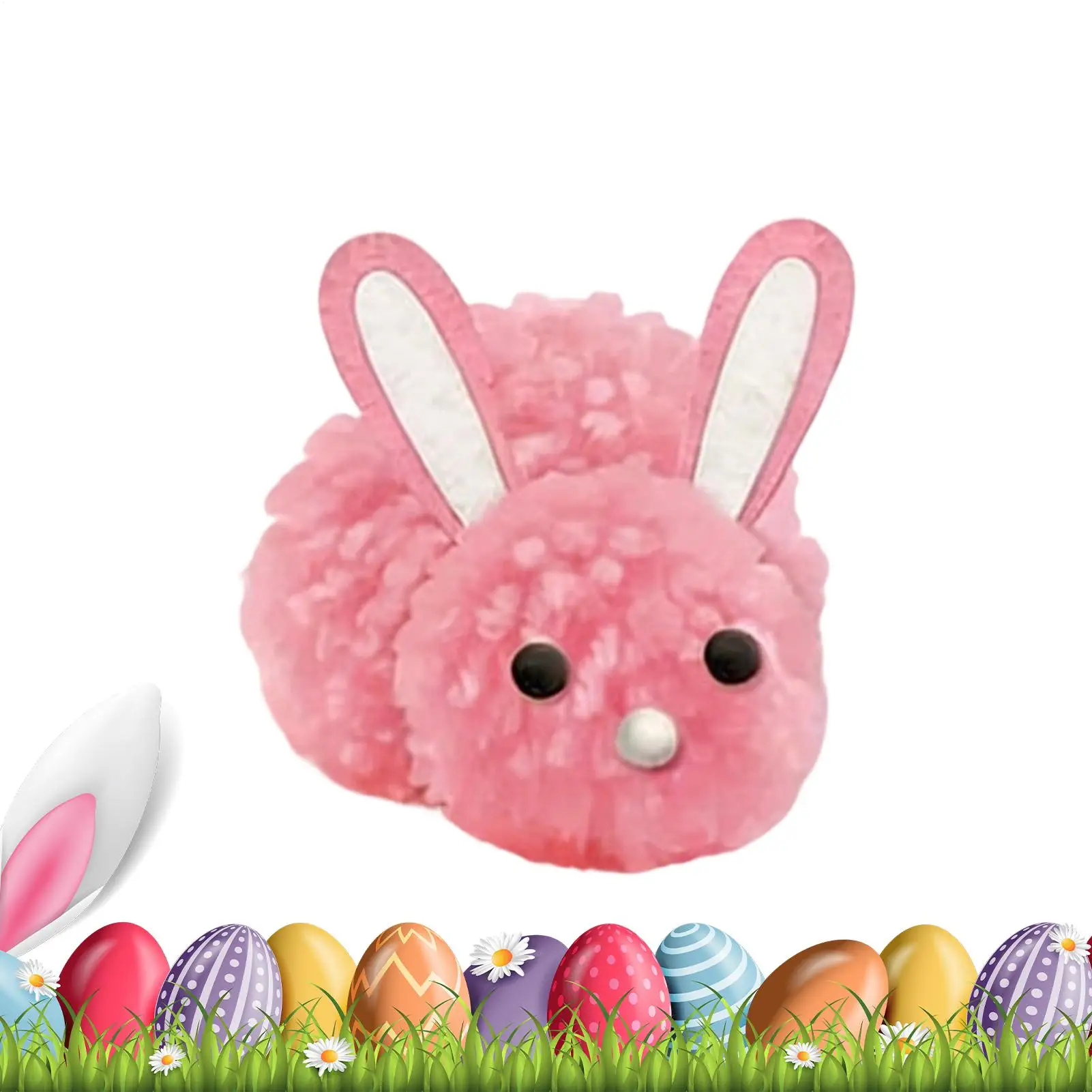 

Набор для творчества: Пасхальный кролик своими руками. Простые плюшевые украшения в виде кроликов. Набор для поделок на тему Пасхи. Идеально для сувениров на вечеринку, наград для школьников, для мальчиков и девочек.