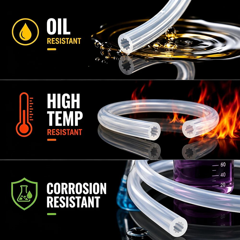 Star Shaped PTFE Tube Multicol - огляд і ціна Bowden Tube
