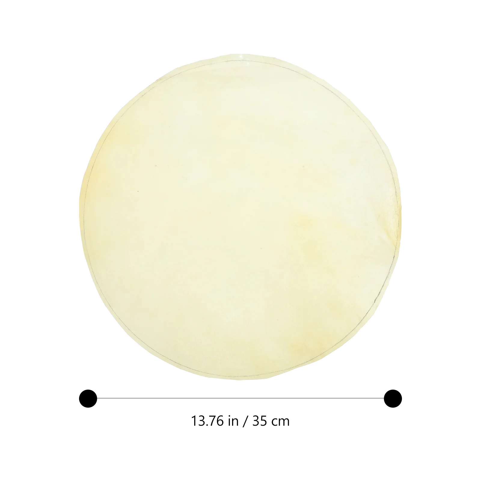 Drum Skin Percussion Part Replacements Durable Heads African Accessories Sheepskin Sports