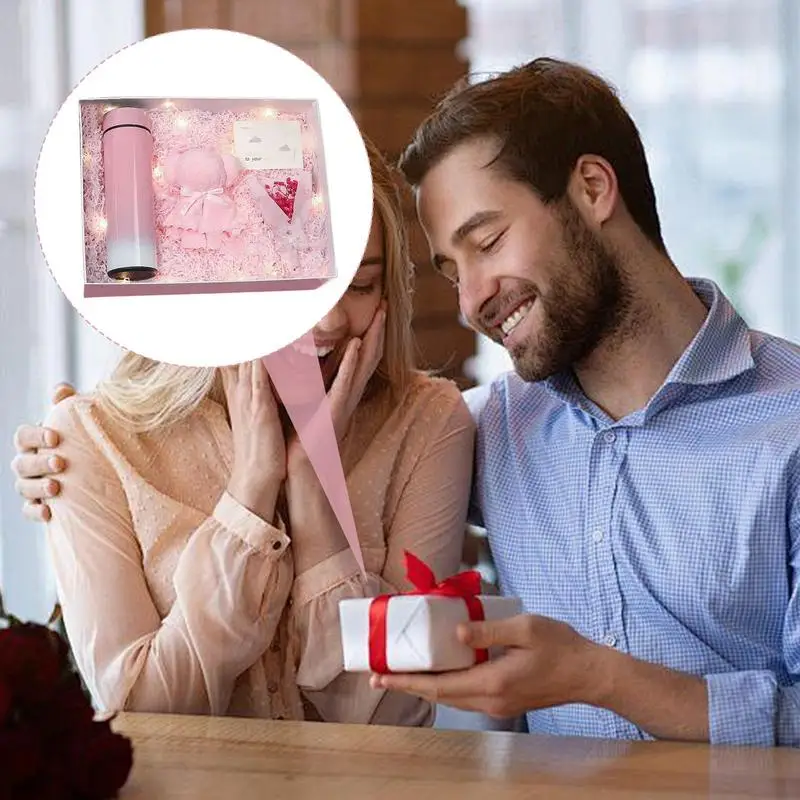 

Mom Boxes Adorable Mothers Bear Basket Set Of 4 Flower Greeting Cards Insulated Mugs Package Bag With Towel For Birthday Girls