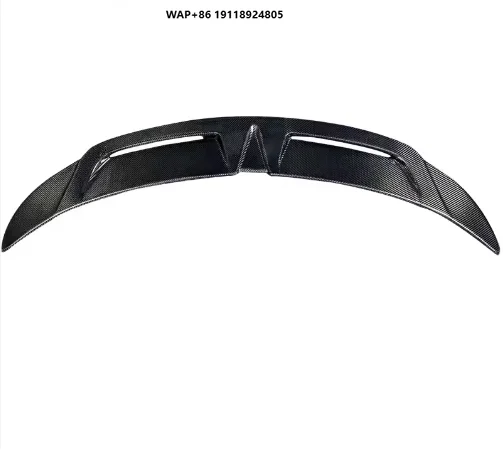

Factory Direct Sale Single Carbon Fiber Car Rear Wing Turbo Rear Spoiler with Matte Finish for Model 3