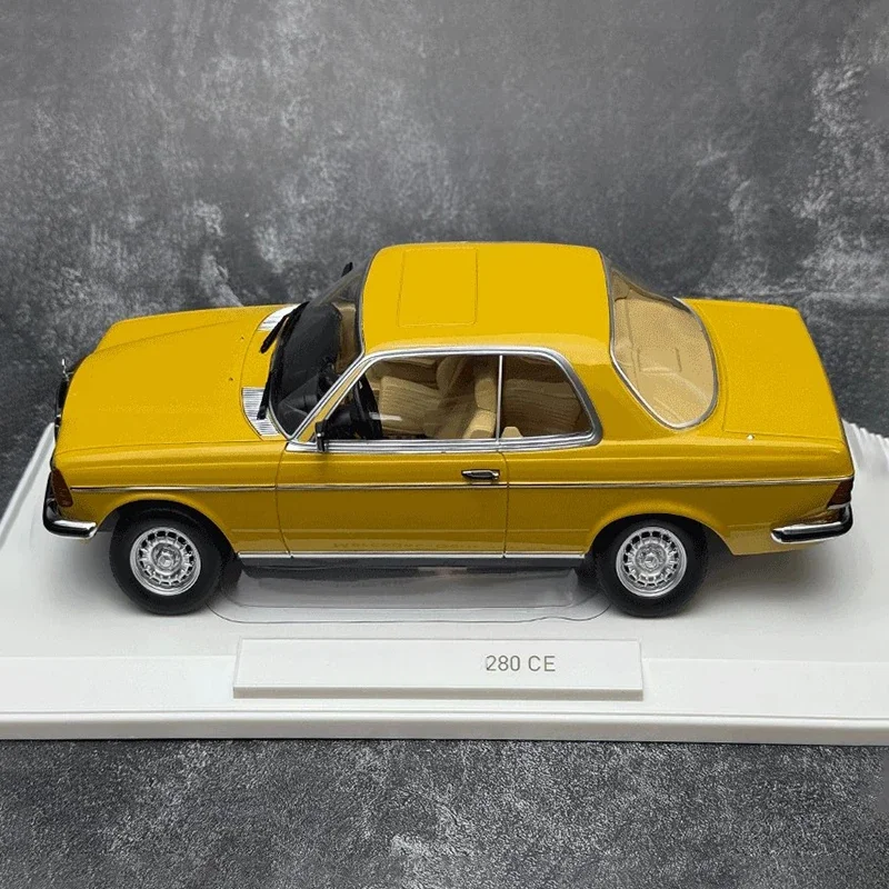 

NOREV 1:18 для 280CE 1980 года, модель автомобиля из сплава, коллекционный винтажный автомобиль