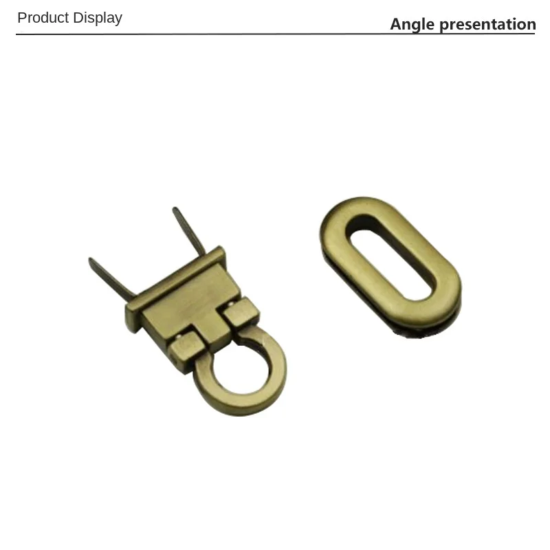 Purse Twist Turn Locks Metal Hardware Bag Clasps for DIY Bag Handbag Shoulder Bag Wallet Making Supplies