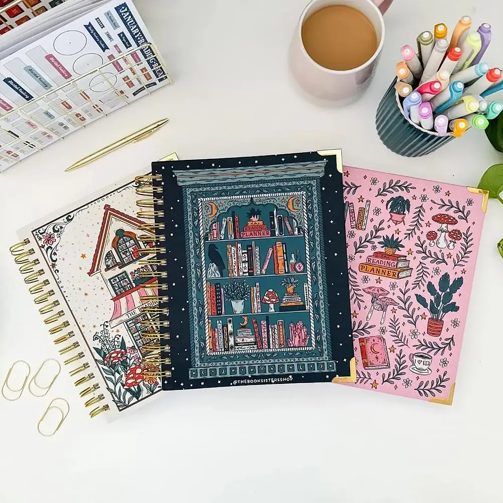 2025 هارد شل دوامة دفتر زهرة الجدول الزمني خطة هذه الأسبوع سجل مذكرات خاصة الكتابة لقرطاسية مكتب الحرم الجامعي #3