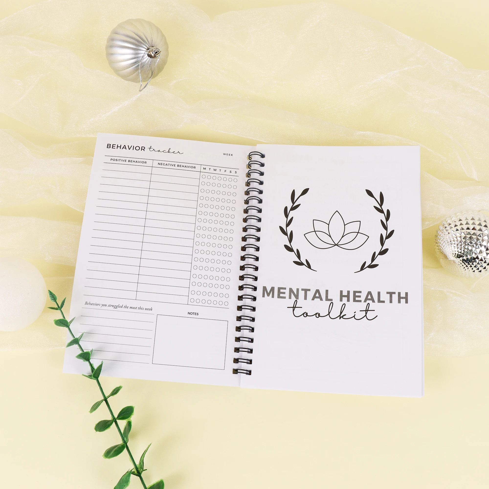 Mental Health Workbook: Emotion Tracking Diary, Improving Emotions and Psychological States, Enhancing Psychological Flexibility