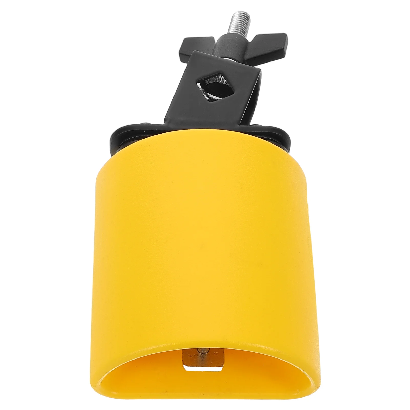 

Percussion Instrument Orff Drum Cowbell for Percussionists Music Double Drummers Band Practice Yellow Child