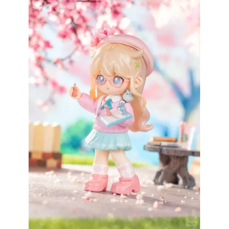 Teennar Sakura Academy Serie Mystery Box Kawaii Model Caja Misteriosa Willekeurige Figuur Actie Anime Figuren