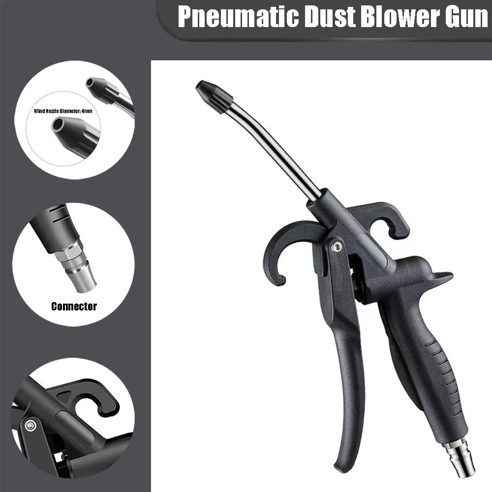 

Powerful Pneumatic Dust Blowing Gun, Fixed Nozzle, Used For Industrial Dust Removal And Cleaning Of Compressor Air Blowing Guns