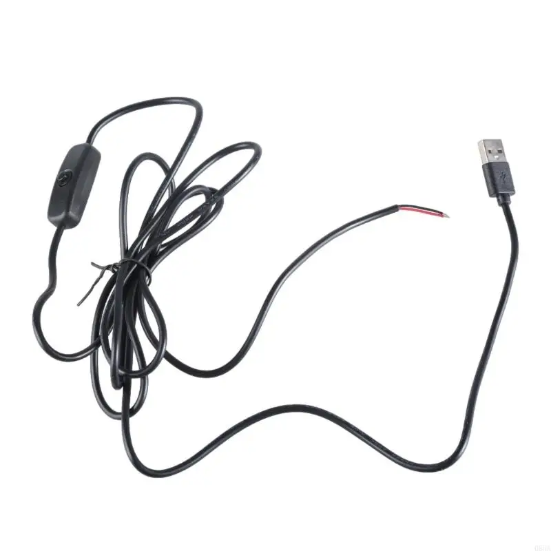 066A USB -мужская вилка до 2pin bare Cable USB мужская вилка до 2PIN Bare Wire Cogtail Open