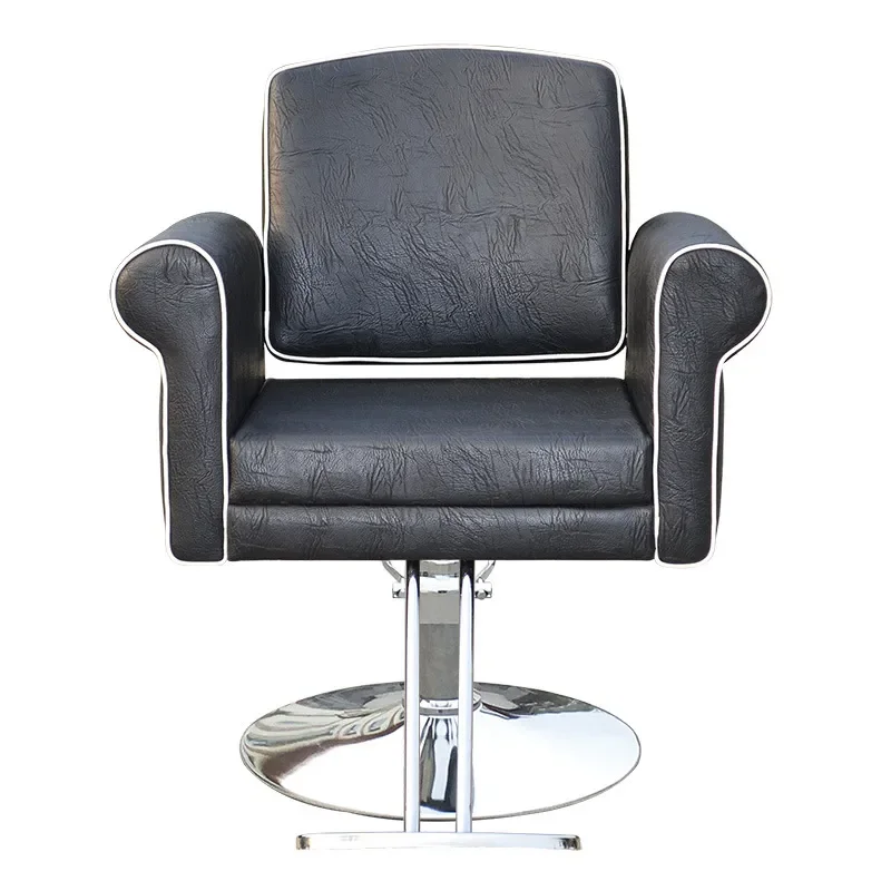 Hydraulic Barber Chair Adjustable Height Rotating Salon Hair Cutting Seat Professional Beauty Shop Furniture Factory Direct