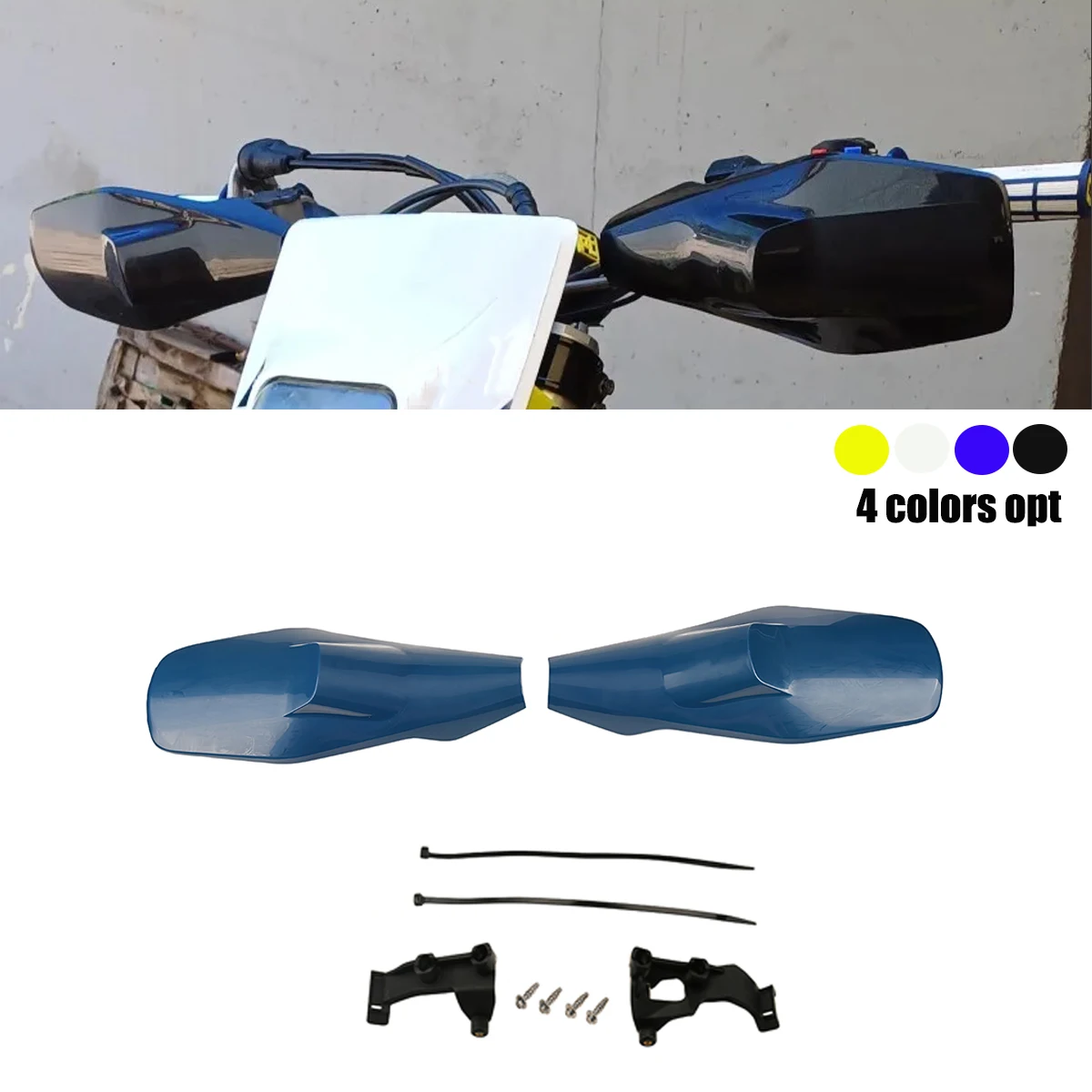 Motorcycles Handlebar Hand Bar Guards For Husqvarna FE250 FE350 FE501 FX350 FX450 TE150I TE250I TE300I TX300I FE350S Dirt Bike