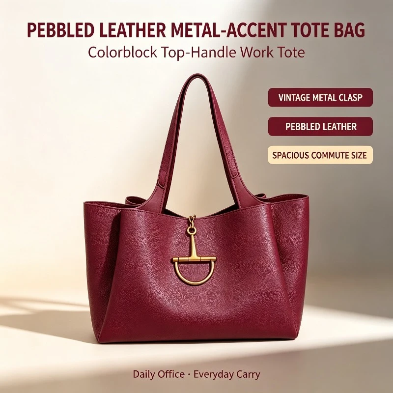 Trendy Women Shoulder Bag Niche Design Vintage Crossbody Premium Tote Top Handle Versatile Work Commuter Purse