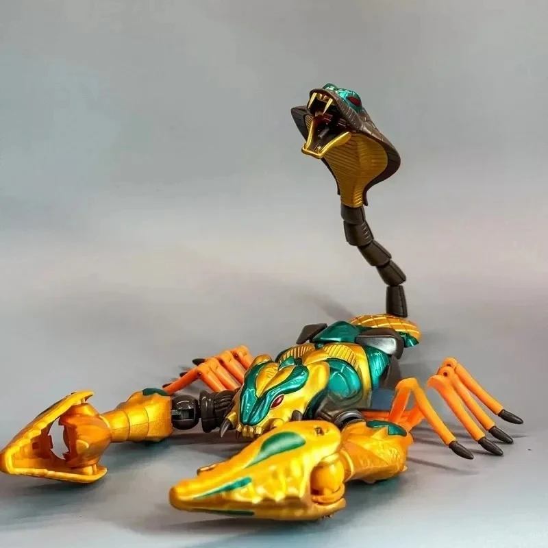 Nieuw op voorraad Jiangyou Transformation Toy Vice Battler Beast Wars Quickstrike Metal Action Figure ‌   Model Halloween kerstcadeau