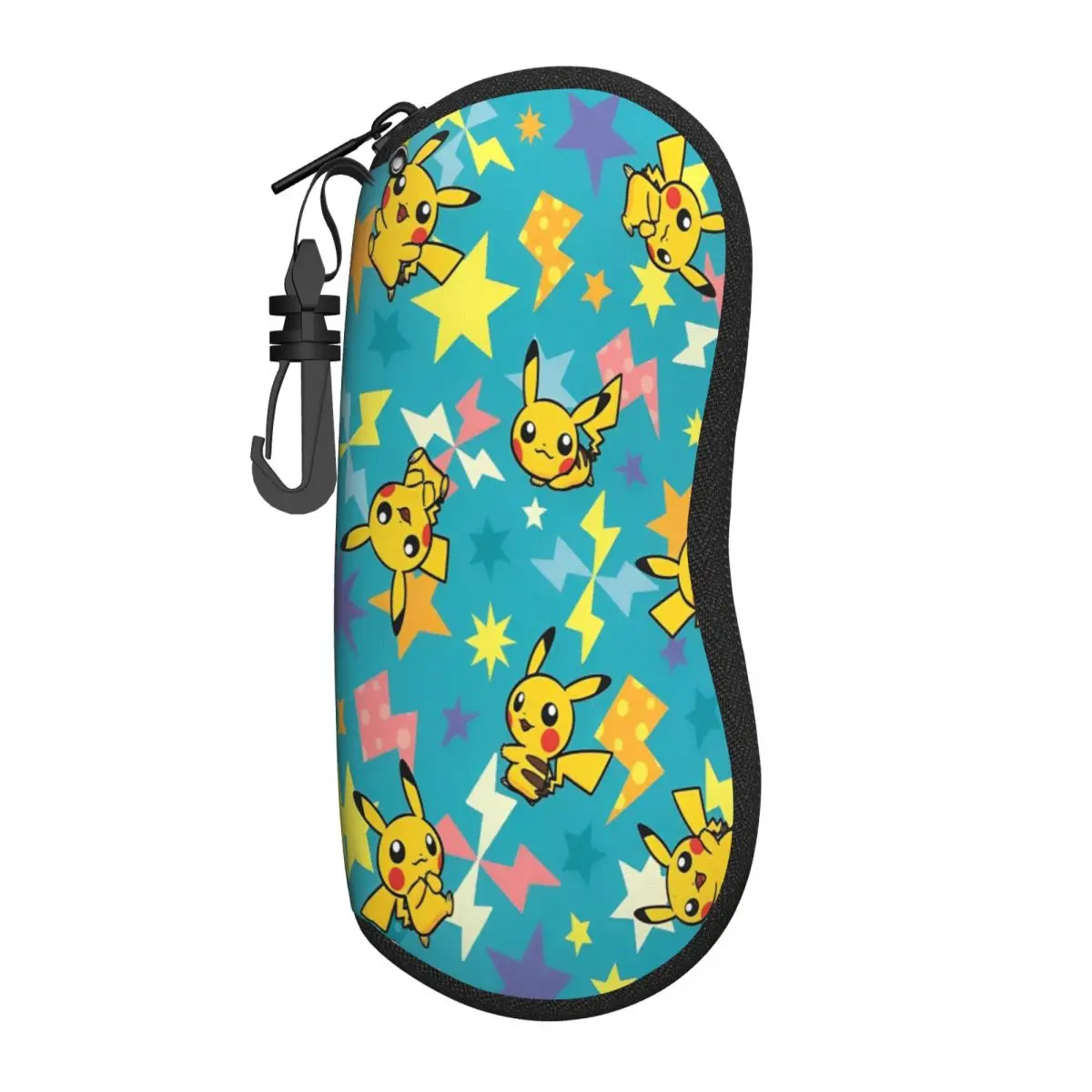 Cute Pokemoned Characters Cartoon Glasses Case Student Box Eyewear Storage Box Anti-Pressure Sunglasses Box
