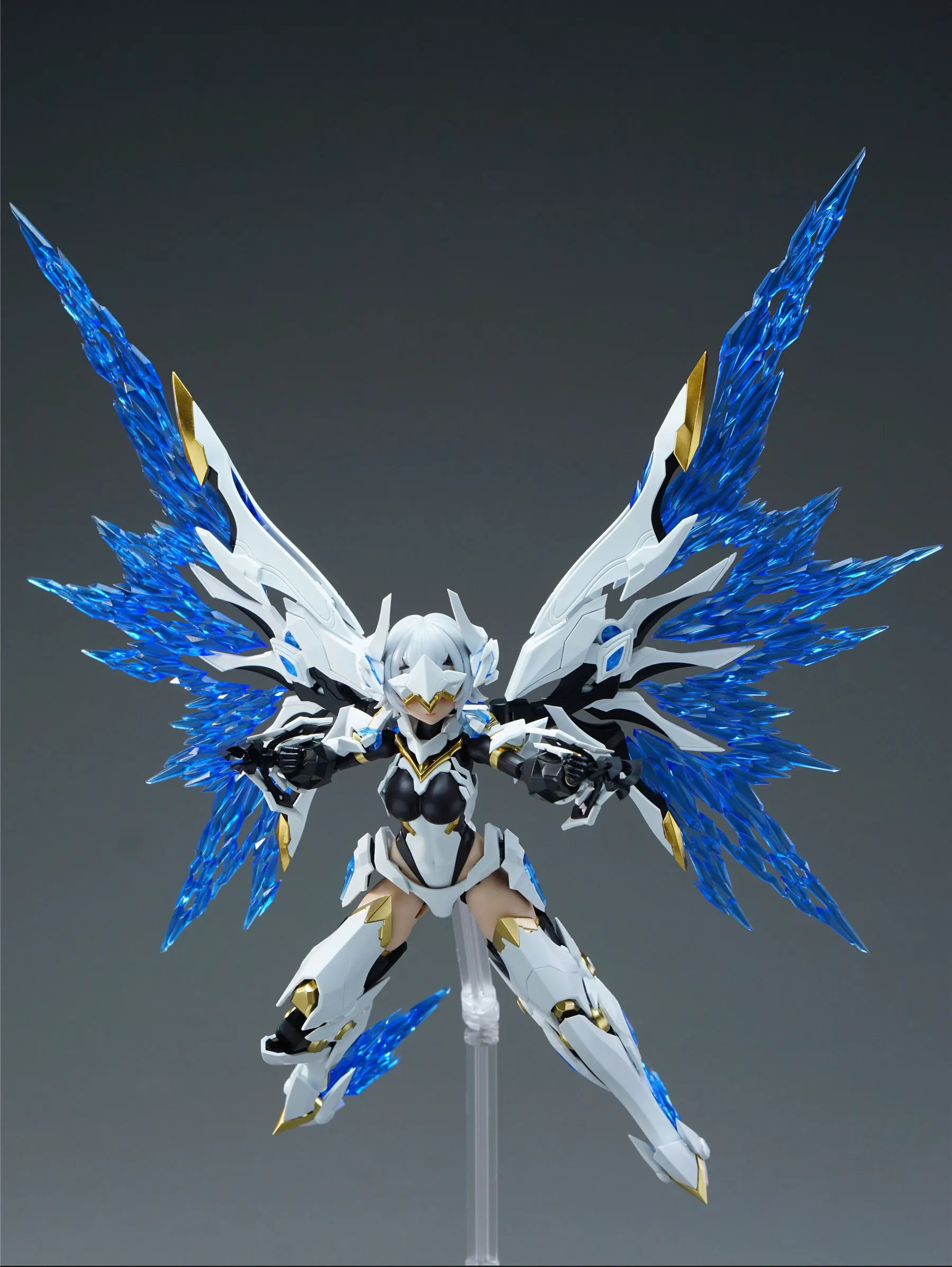 ANIMESTER GALAHAD 1/12 White Dragon Knight Mecha Musume Frame Arms Girl Robot Girl Model Kit Assembled Toy