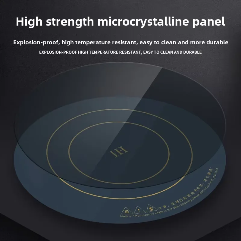 Commercial High-Power Induction Cooker Electric Touch Concave Frying Stove Flat Wok Table Top Combination For Kitchen Cooking