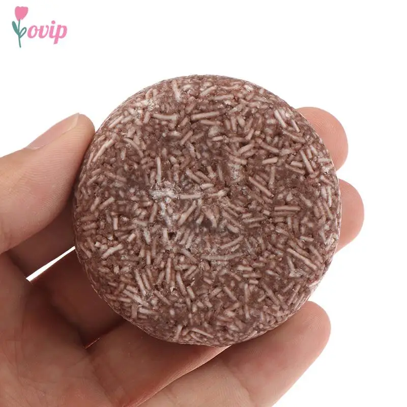 New Polygonum Essence Hair Darkening Shampoo Bar Soap Natural Organic Mild Formula Hair Shampoo Gray Hair Reverse Hair Cleansing