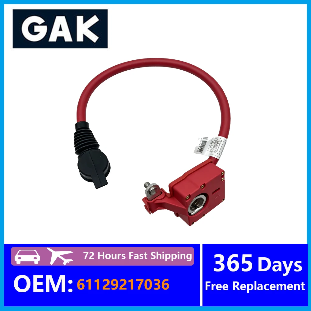 1PCS 61129217036 GAK Battery Positive Fuse Cable Accessories For BMW F01 F02 F03 F04 F10 F11 F12 E70 E71 E72 Replacement Parts