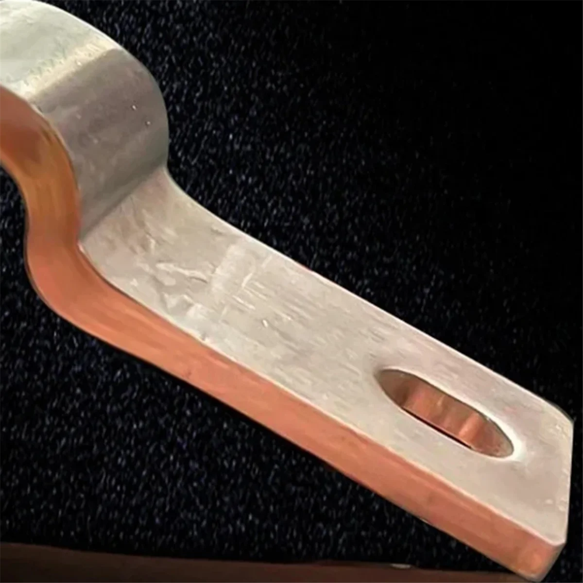 ABNJ Copper Foil Lithium Battery Connector Copper Foil Soft Connection Copper Foil Screw Hole Distance 56 Screw 6 4 Holes