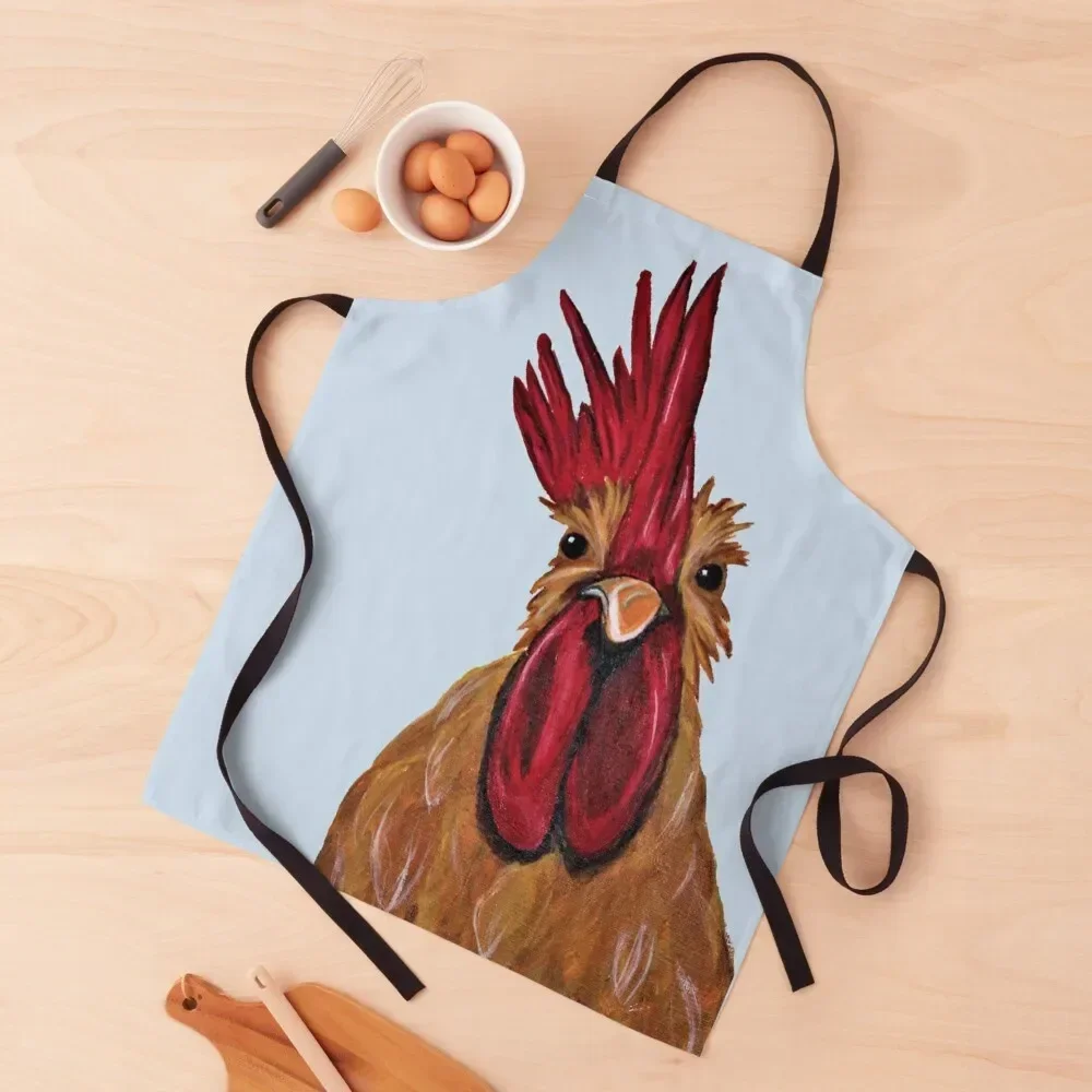 Rooster, Happy Chicken Apron kitchen gadgets Cooking Barber Hairdressing Hairdresser Accessories Apron