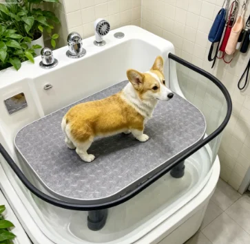 Pet Bath Heightening Pad, Cat Dog Bath Accessories non-slip sturdy