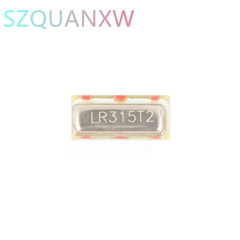 10pcs original genuine SMD crystal oscillator LR315T2/LR433T2 315/433Mhz surface acoustic resonator