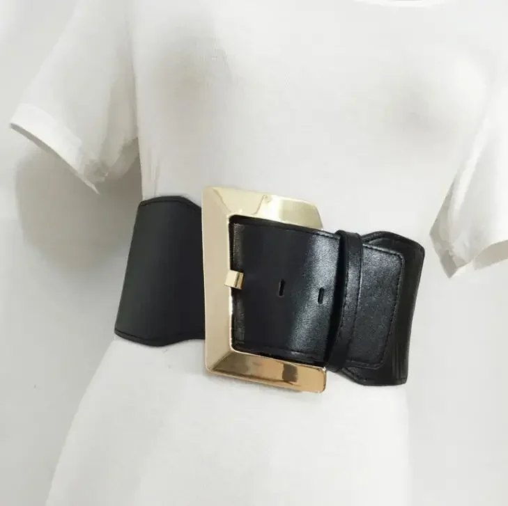 

Женский модельный ремень из искусственной кожи, эластичный пояс, Женский корсет, пояс, ремни, декоративный широкий пояс R1554