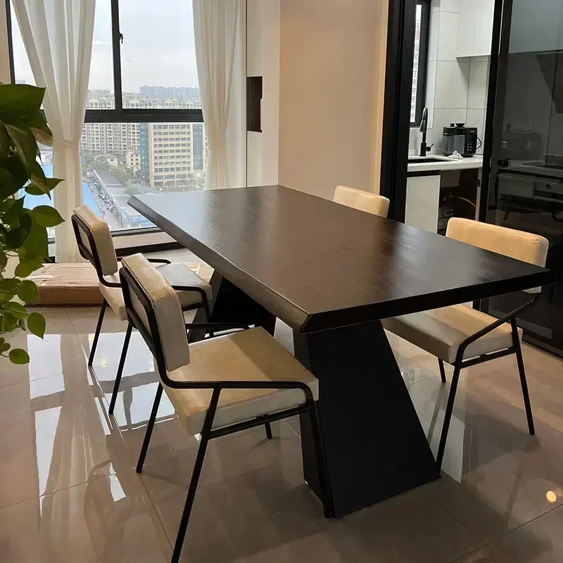 

70.8 Inches Coffee Wooden Dining Table Desk Luxury Nordic Dining Rooms Table Living Room Table De Cuisine Home Furniture