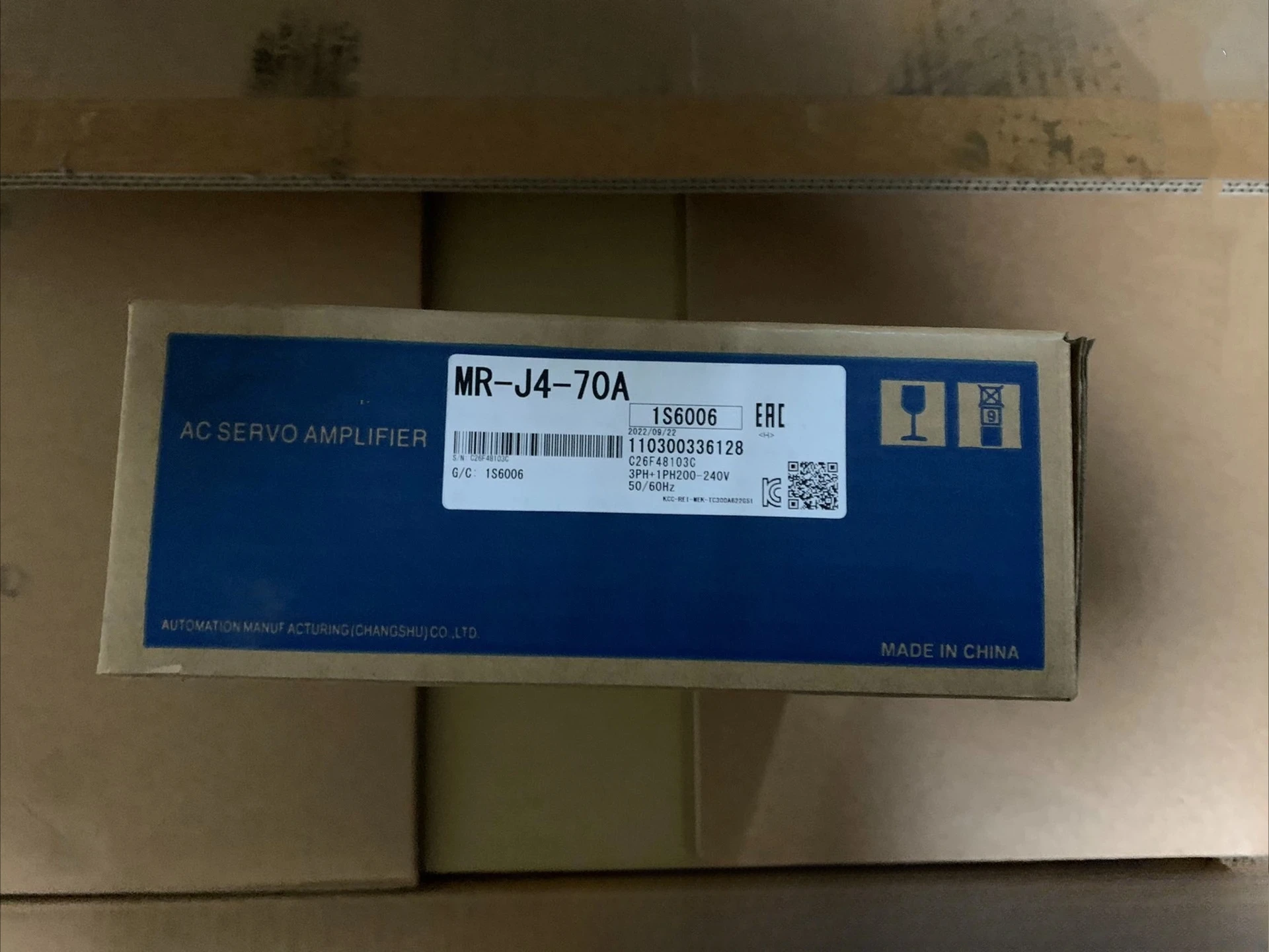 

Brand New MR-J4-70A MR-J4-70B MR-J4-100A MR-J4-100B MR-J4-200A MR-J4-200B MR-J4-350A MR-J4-350B