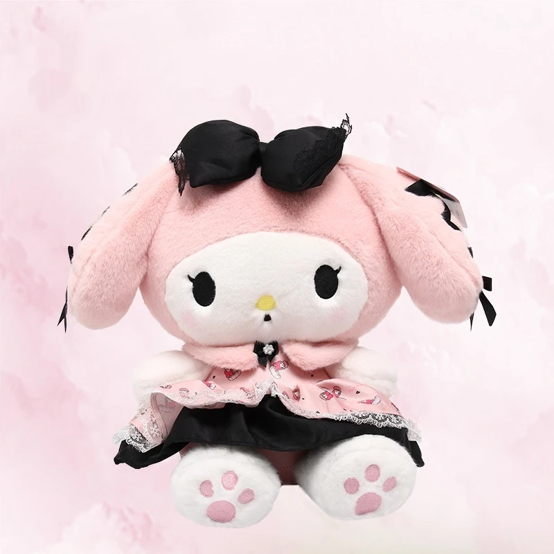 Kuromi Melody-série de banquete, juguetes bonitos de peluche, regalos de Navidad y cumpleaños para parejas, dormitorio, sofá, escritorio, decoración Interior de coche