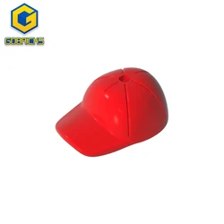 Gobricks GDS-2029 Minifig Cap Short Curved Bill with Seams and Hole on Topcompatible with lego11303  pieces of children's toys