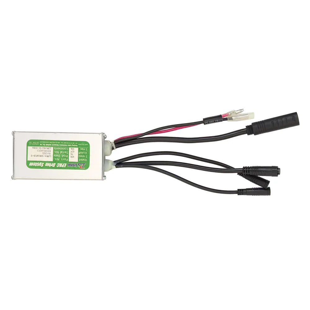 

Ebike Brushless Motor Controller LSW1662-01-01EA 36V 15A Suitable for Electric Bicycles Scooters Fat-Tire Bikes Speed Controller