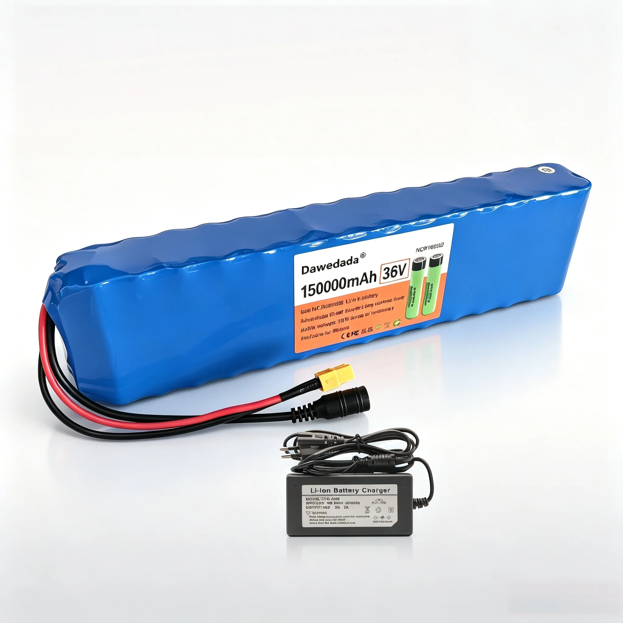 Hochkapazitäts 36V 150000mAh 10S3P 18650 wiederaufladbarer Lithium-Ionen-Akku, eingebaute Multi-Protection BMS Ersatzbatterie für KUGOO S1 S2 S3 Elektroroller