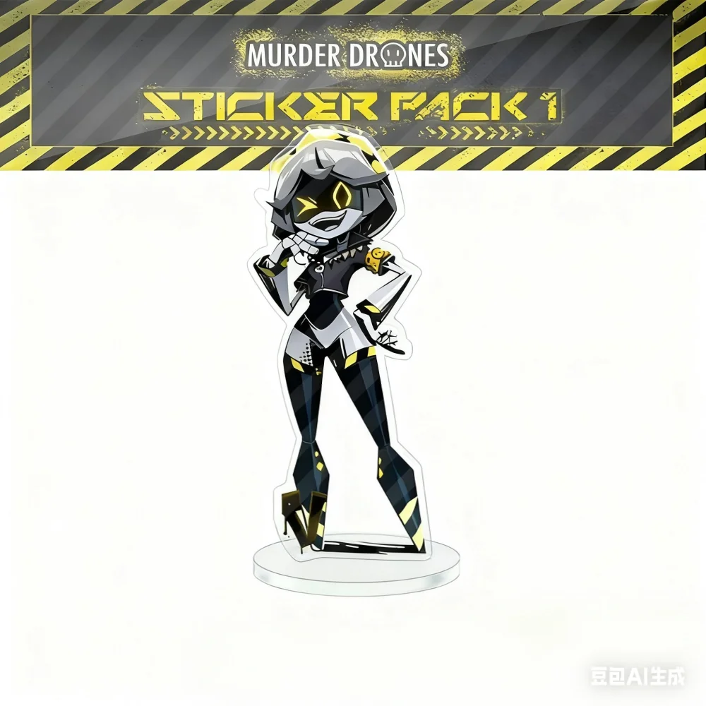 15 سنتيمتر القتل الطائرات بدون طيار الموسم 1 تأثيري عوزي N V J دمية الاكريليك حامل نموذج لوحة زخارف مكتب أنيمي