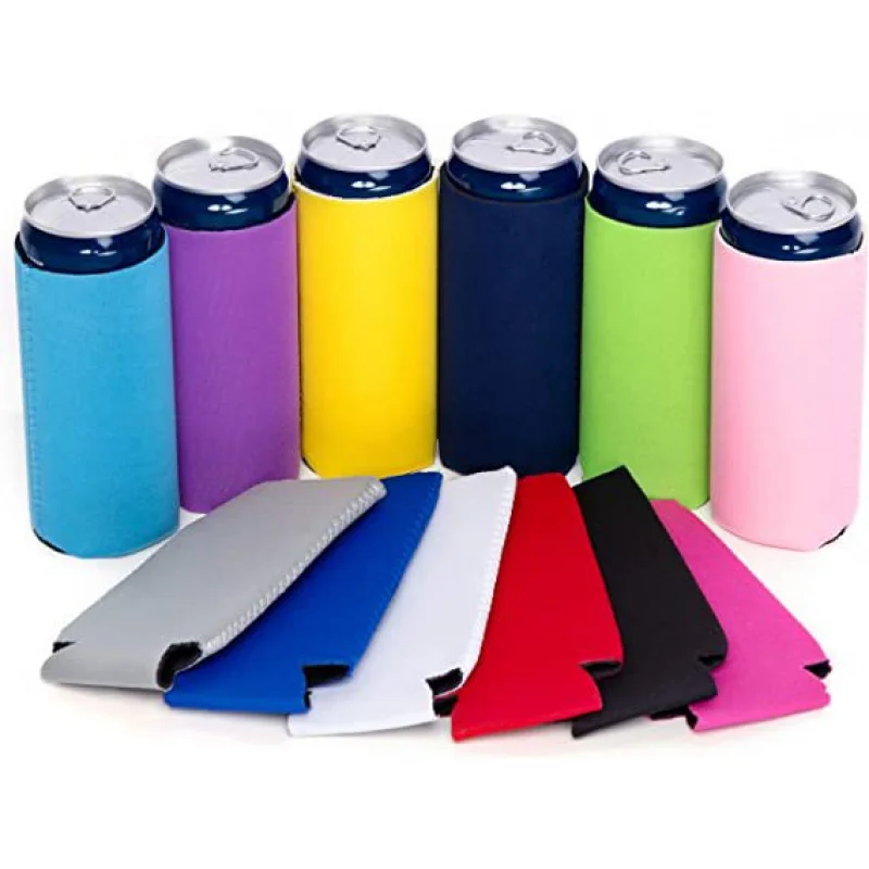 

25 pack Material Bottle Sleeve, Coke Cup Sleeve, Insulated Cup Sleeve, Slim Beer Protector Sleeve, Non-Slip Cup and Jug Sleeve