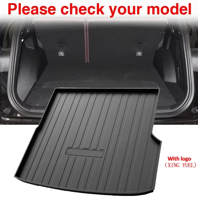 Car Trunk Mat For Geely Monjaro Xingyue L KX11 2021 2022 2023 2024 Car Boot Pad Liner Cargo Floor Carpet Tray Cars Accessories