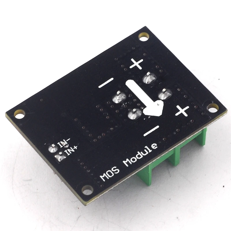 Modul saklar Mosfet tegangan rendah, modul tabung efek bidang 3V 5V kontrol rendah tegangan tinggi 12V 24V 36V