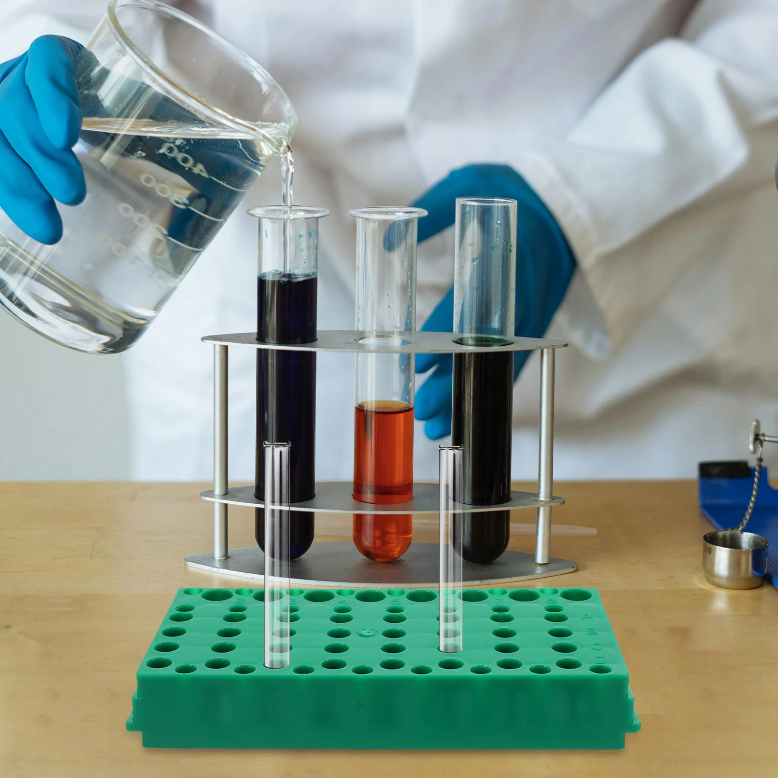 

Tube Rack Lab Sampling Tubes Holder Test Storage Plastic Sample Laboratory Container