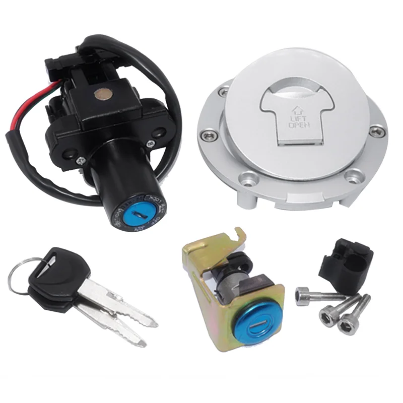 

ABTD-набор аксессуаров, электрический дверной замок, крышка топливного бака, переключатель зажигания, крышка топливного бака для Honda CBR600RR 2003-2006