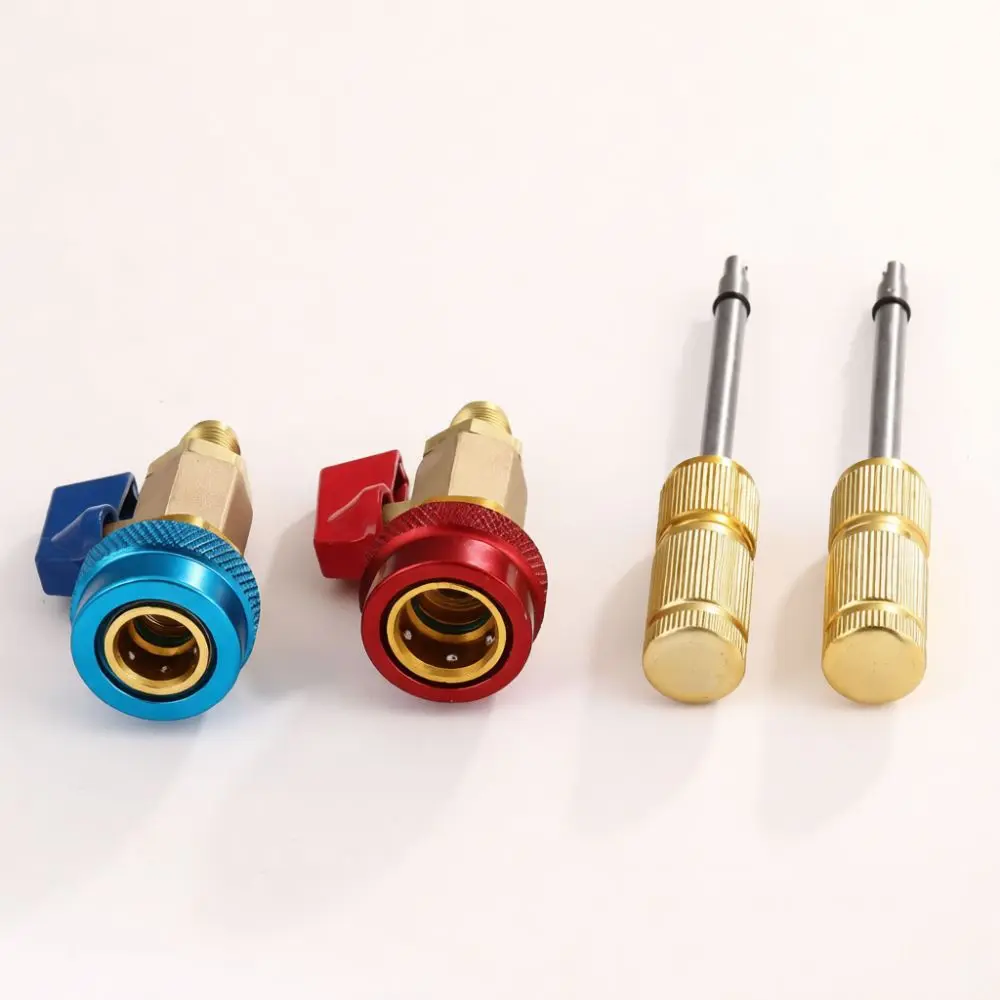 Car AC Valve Core Tool Kit R134a Air Conditioning Refrigerant Repair Remover Installer Auto HVAC Service Equipment