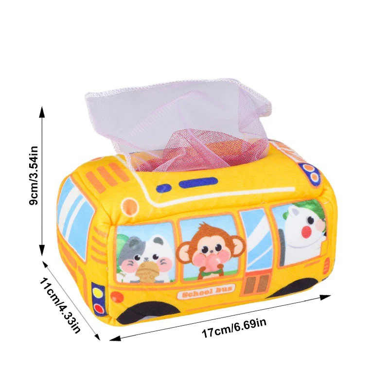 Creative Montessori Toys Tissue Box Baby Educational Learning Activity Sensory Toy For Kids Finger Exercise Busy Baby Toy