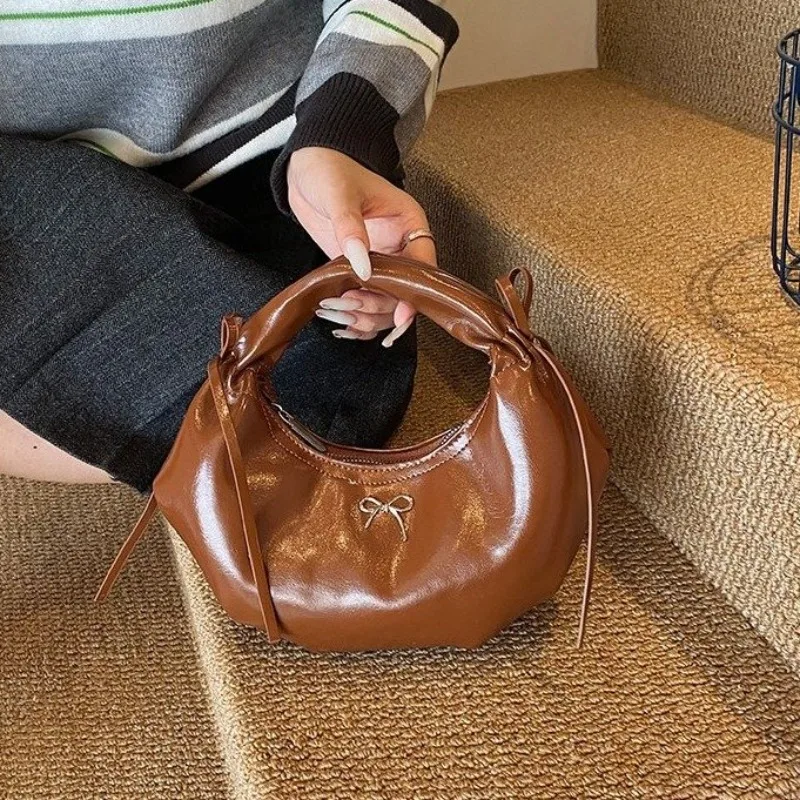 

Women's Shoulder Bag Cute Pillow Crossbody Printing Design Casual Underarm Purse For Daily Commuting Portable Work