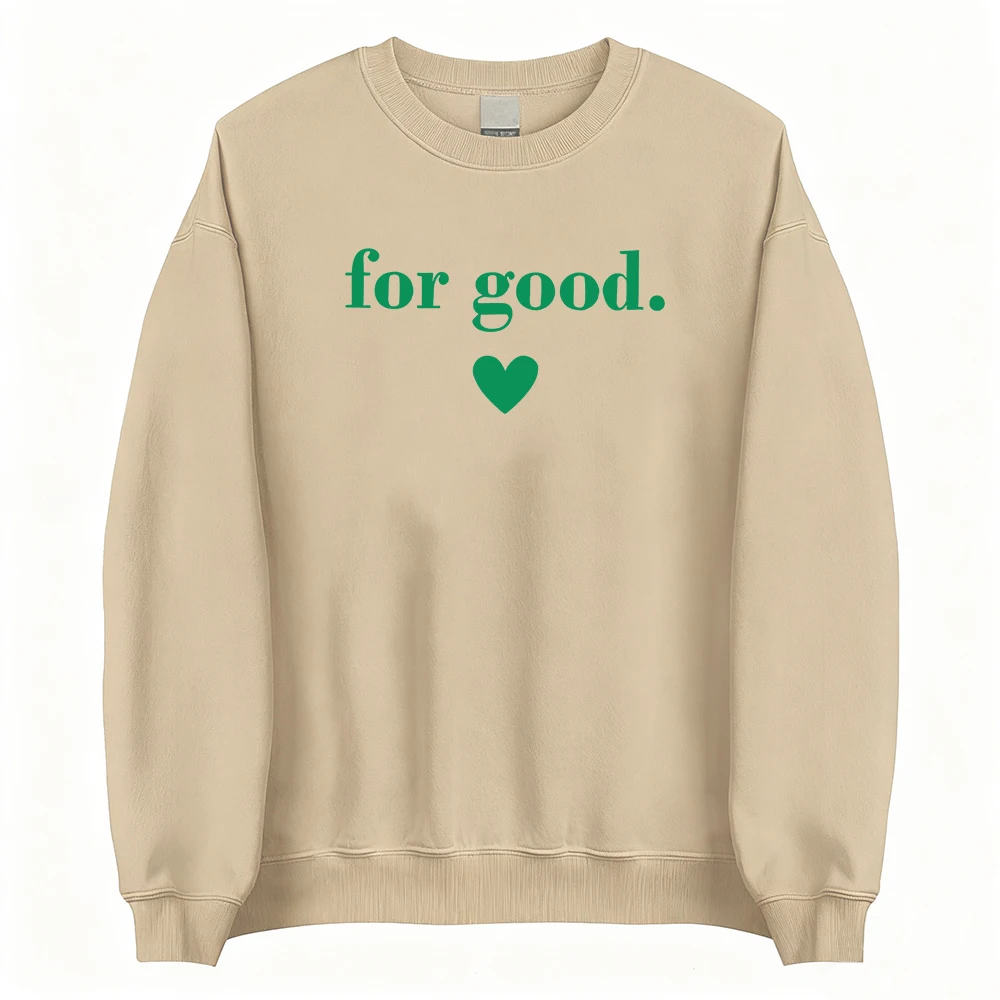 Wicked: for Good The Soundtrack Sweatshirts Cynthia Erivo Ariana Grande Pullovers Long Sleeve Crewneck Women Clothing Hoodies