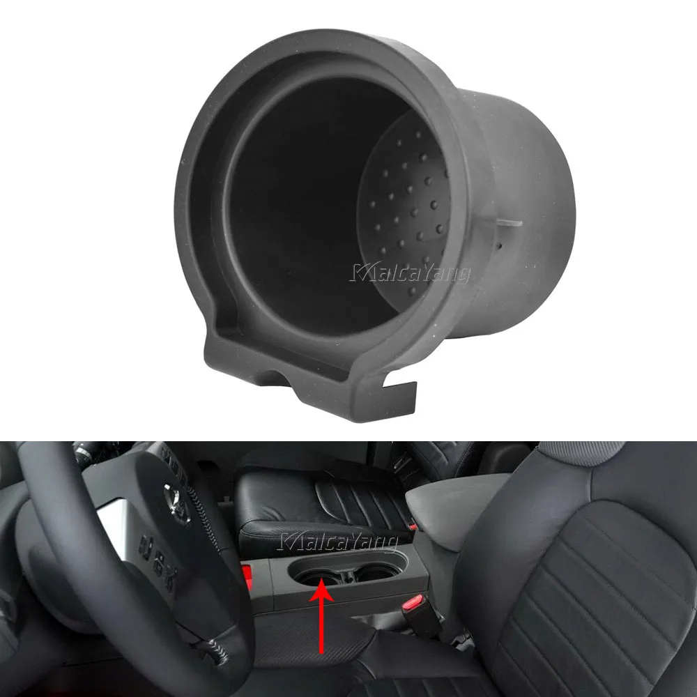 Car Console Water Drink Cup Insert Beverage Bottle Holder for Nissan Frontier Xterra Pathfinder 2005 2006-2014 96975-EA000